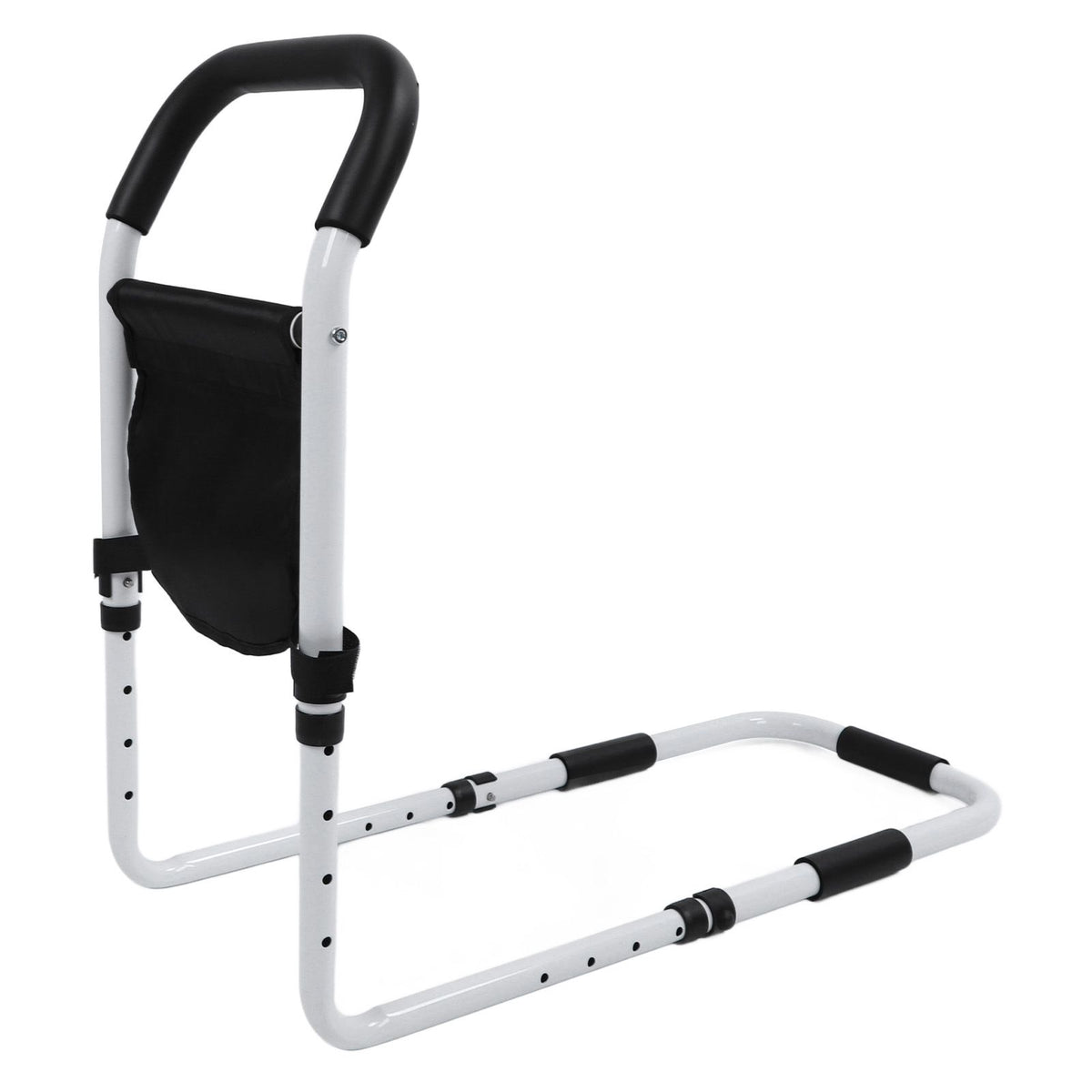 Bed Aid Support Handrail Load Capacity 136kg Adjustable Enamelled Elderly Lifting Bedside Rail for The Elderly Pregnant Women