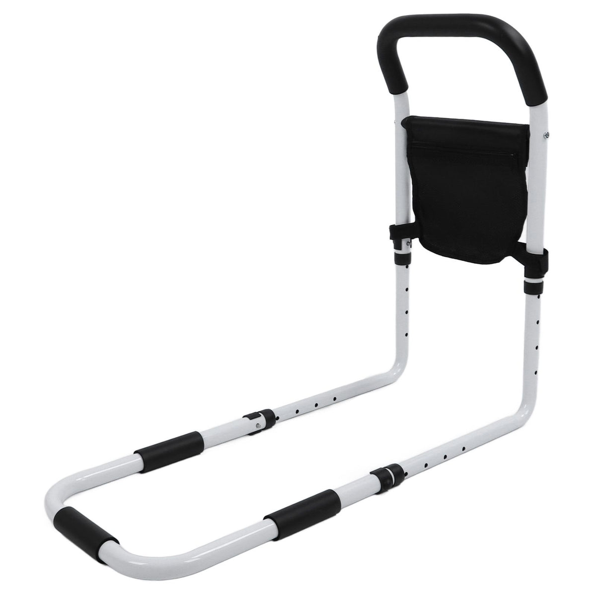 Bed Aid Support Handrail Load Capacity 136kg Adjustable Enamelled Elderly Lifting Bedside Rail for The Elderly Pregnant Women