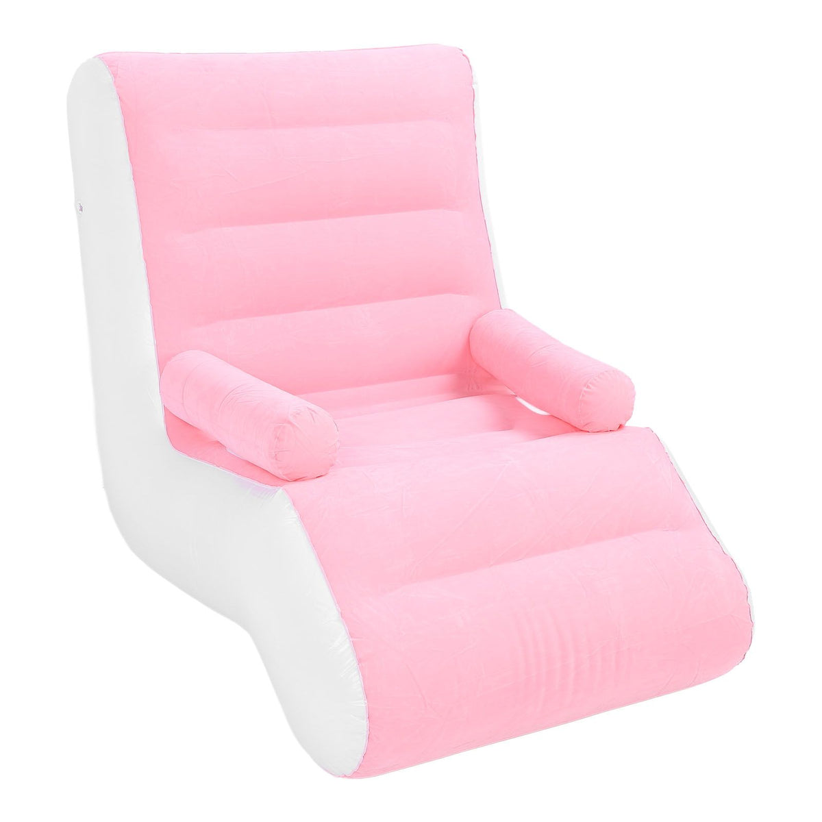 Inflatable Sofa Bed Portable Foldable Inflatable Lounge Chair with Armrests for Living Room Bedroom Office Travel Camping