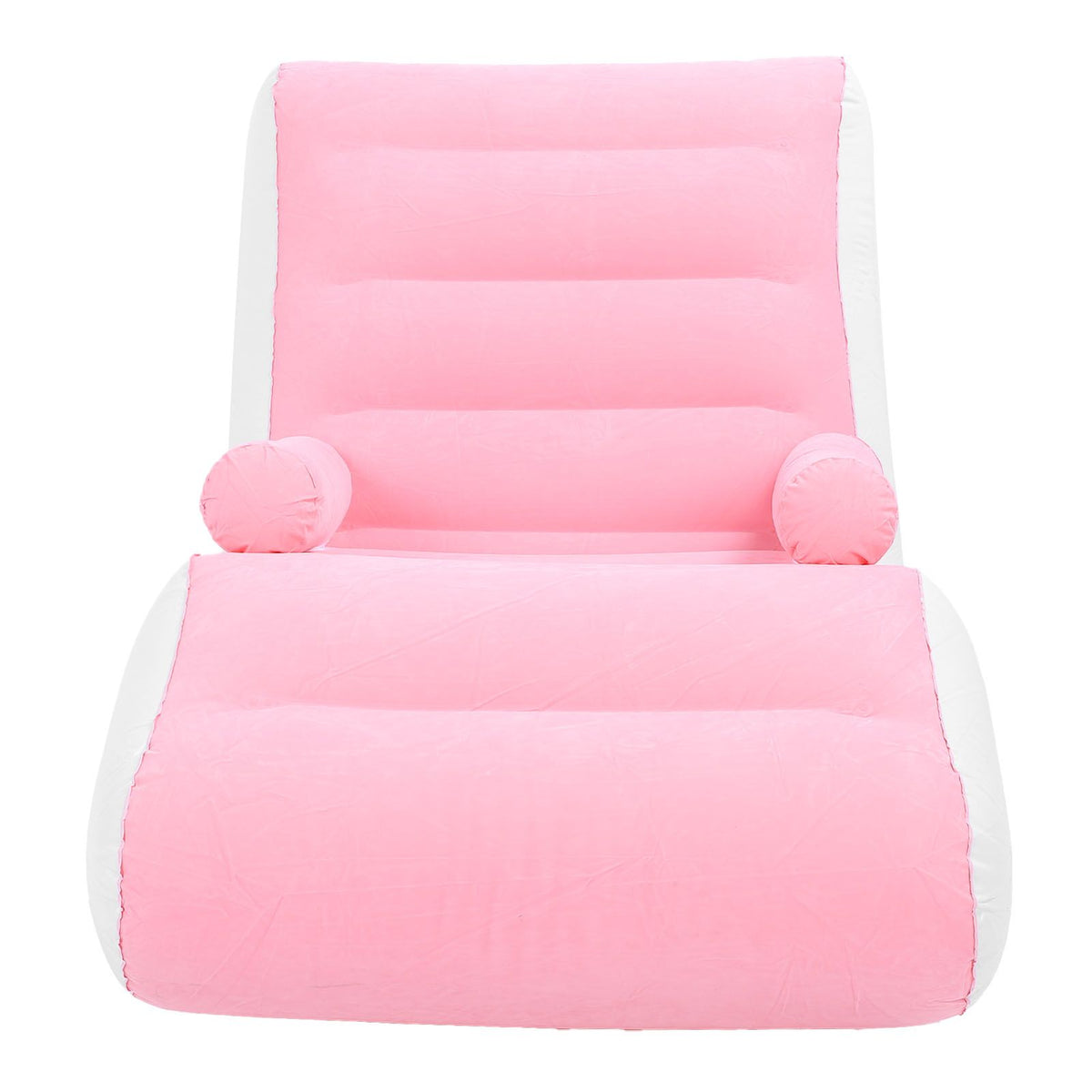 Inflatable Sofa Bed Portable Foldable Inflatable Lounge Chair with Armrests for Living Room Bedroom Office Travel Camping