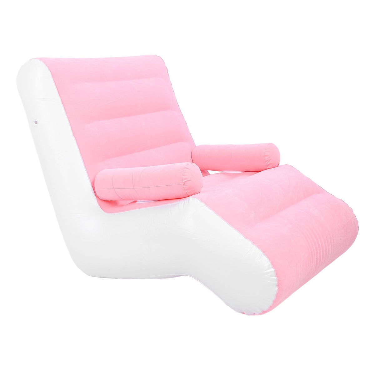 Inflatable Sofa Bed Portable Foldable Inflatable Lounge Chair with Armrests for Living Room Bedroom Office Travel Camping