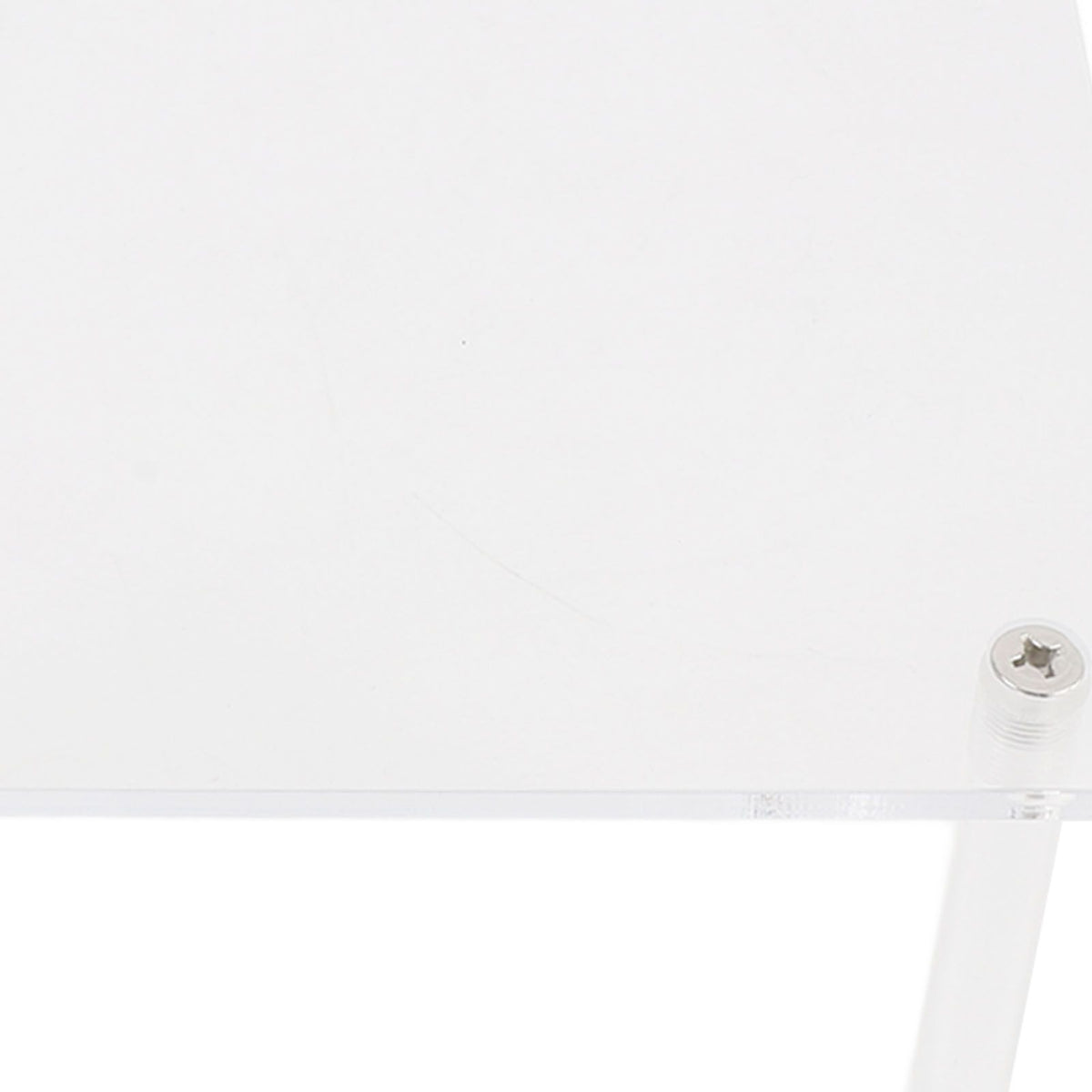 Acrylic Laptop Stand Multipurpose Desktop Office Shelf Laptop Riser for TV Computer 3.3in