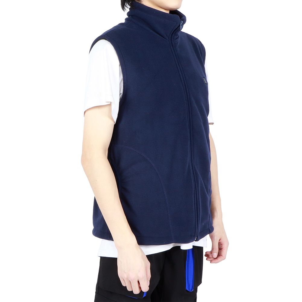 Intelligent 3 Gear Adjustable Electric USB Heating Warm Sleeveless Vest for Men Women BlueM