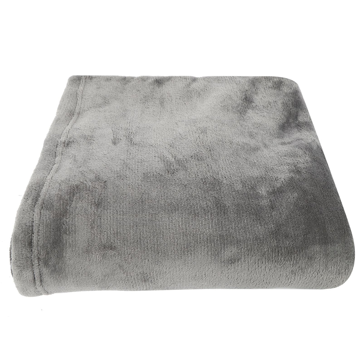 Hooded Blanket Fleece Flannel Hoodie Warm Clothes with Pocket Oversized Free SizeGray