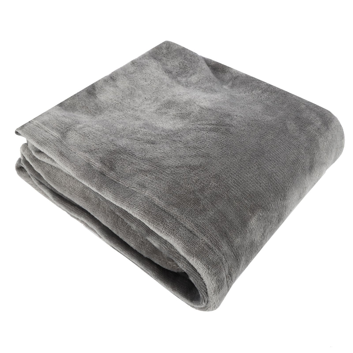 Hooded Blanket Fleece Flannel Hoodie Warm Clothes with Pocket Oversized Free SizeGray