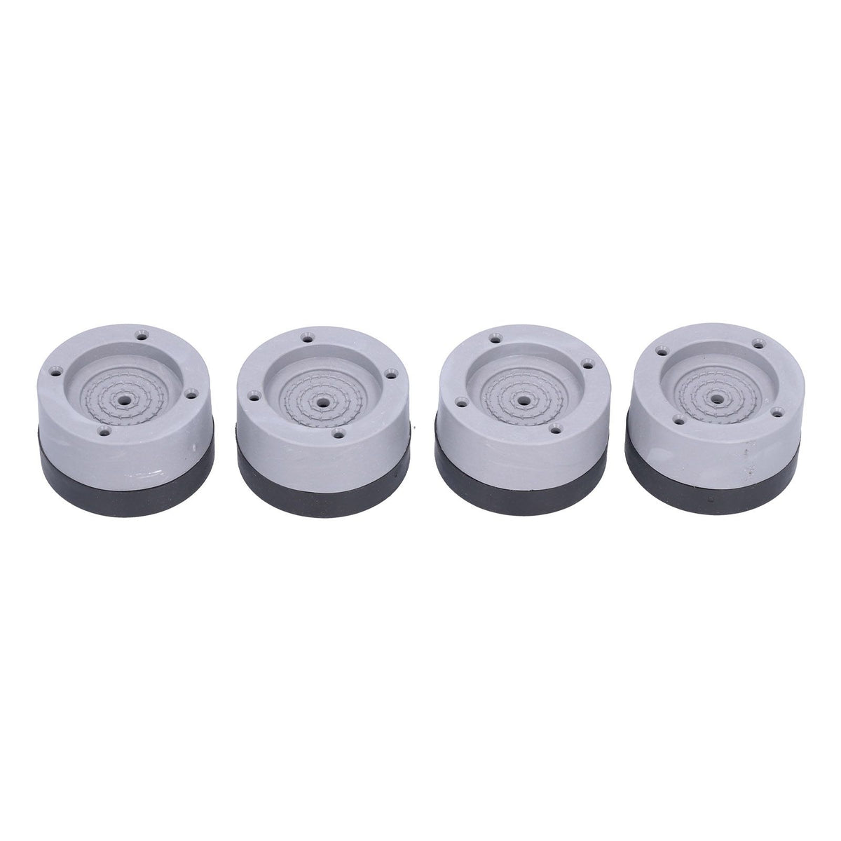 4Pcs Anti Vibration Rubber Foot Pad Universal Washing Machine Support Reduce Noise 4cm Gray