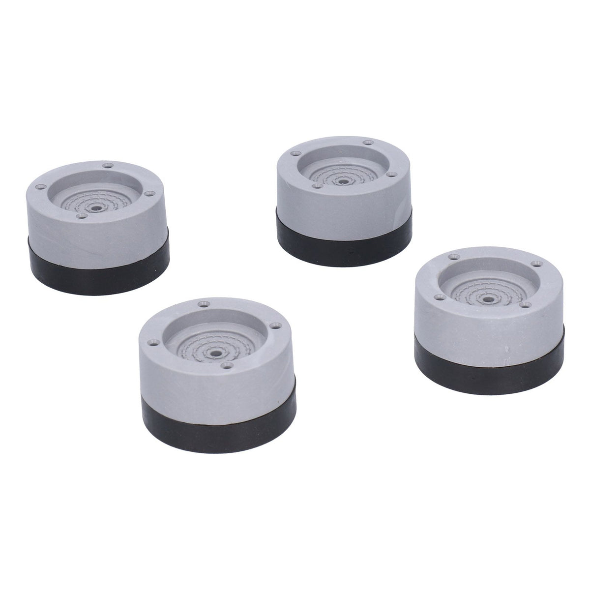 4Pcs Anti Vibration Rubber Foot Pad Universal Washing Machine Support Reduce Noise 4cm Gray