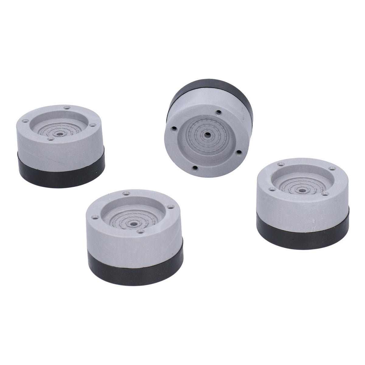 4Pcs Anti Vibration Rubber Foot Pad Universal Washing Machine Support Reduce Noise 4cm Gray