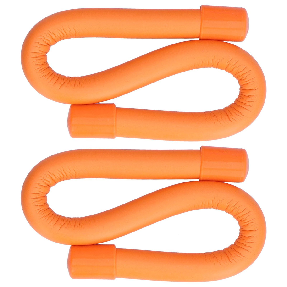 Yoga Weight Ring Elastic Adjustable Durable Household Unisex Wrist Weights for Sports RunningOrange (240gx2)