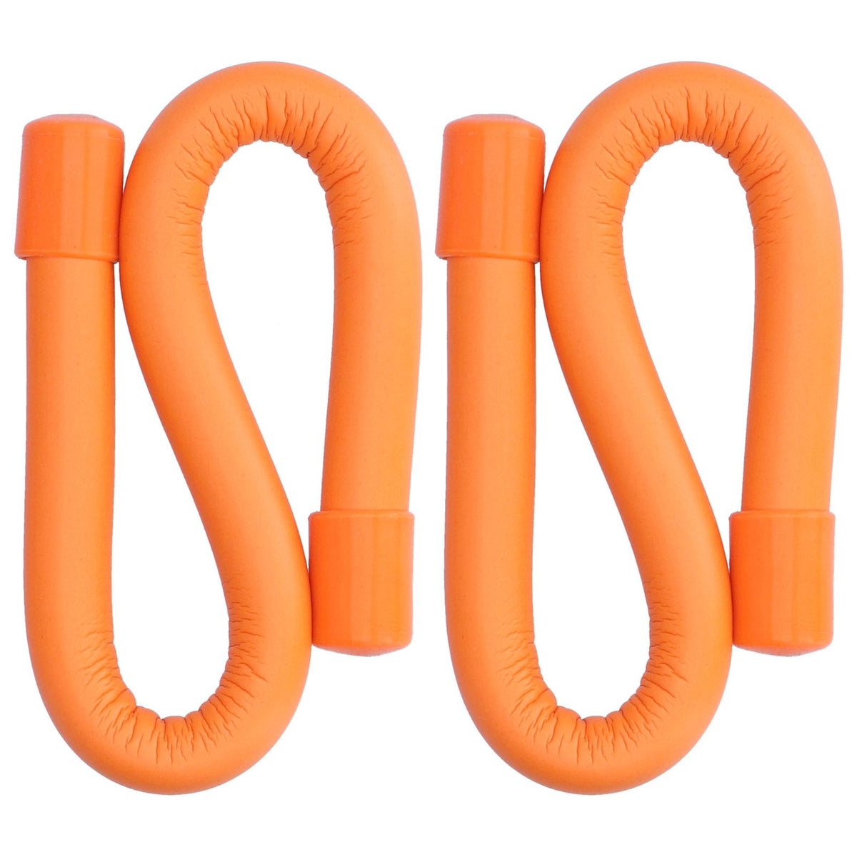 Yoga Weight Ring Elastic Adjustable Durable Household Unisex Wrist Weights for Sports RunningOrange (240gx2)