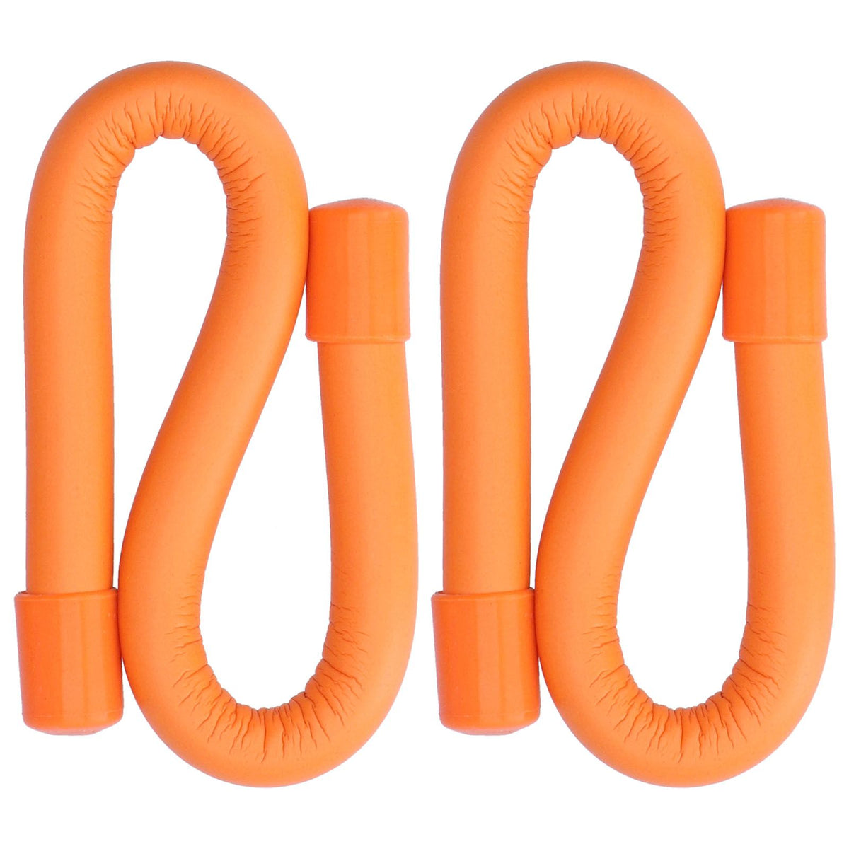 Yoga Weight Ring Elastic Adjustable Durable Household Unisex Wrist Weights for Sports RunningOrange (240gx2)