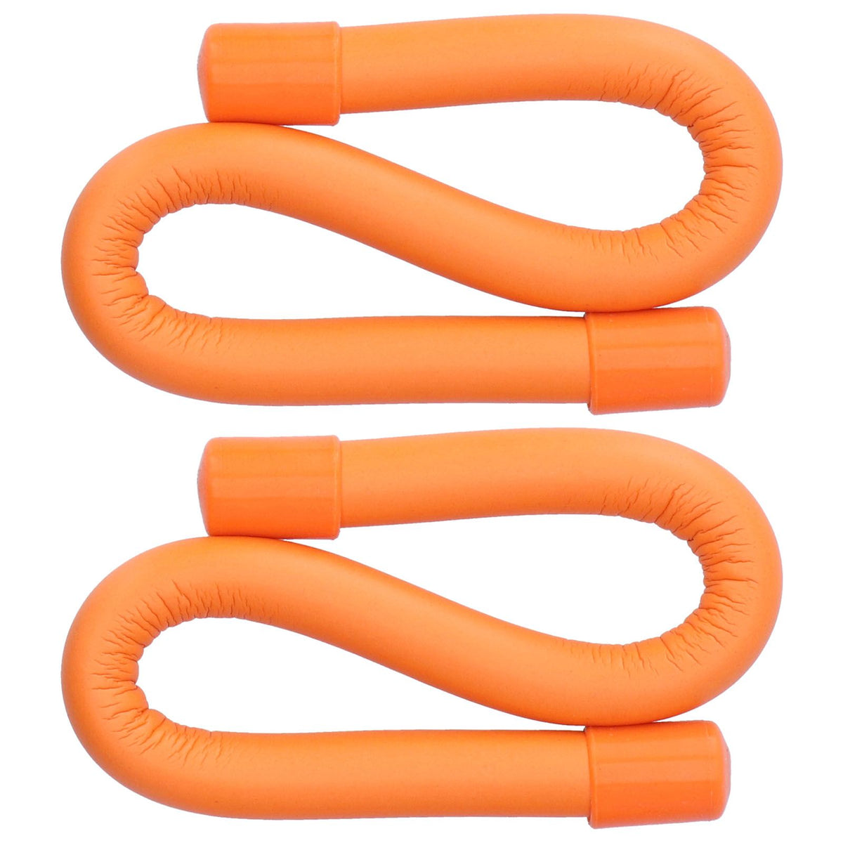 Yoga Weight Ring Elastic Adjustable Durable Household Unisex Wrist Weights for Sports RunningOrange (240gx2)