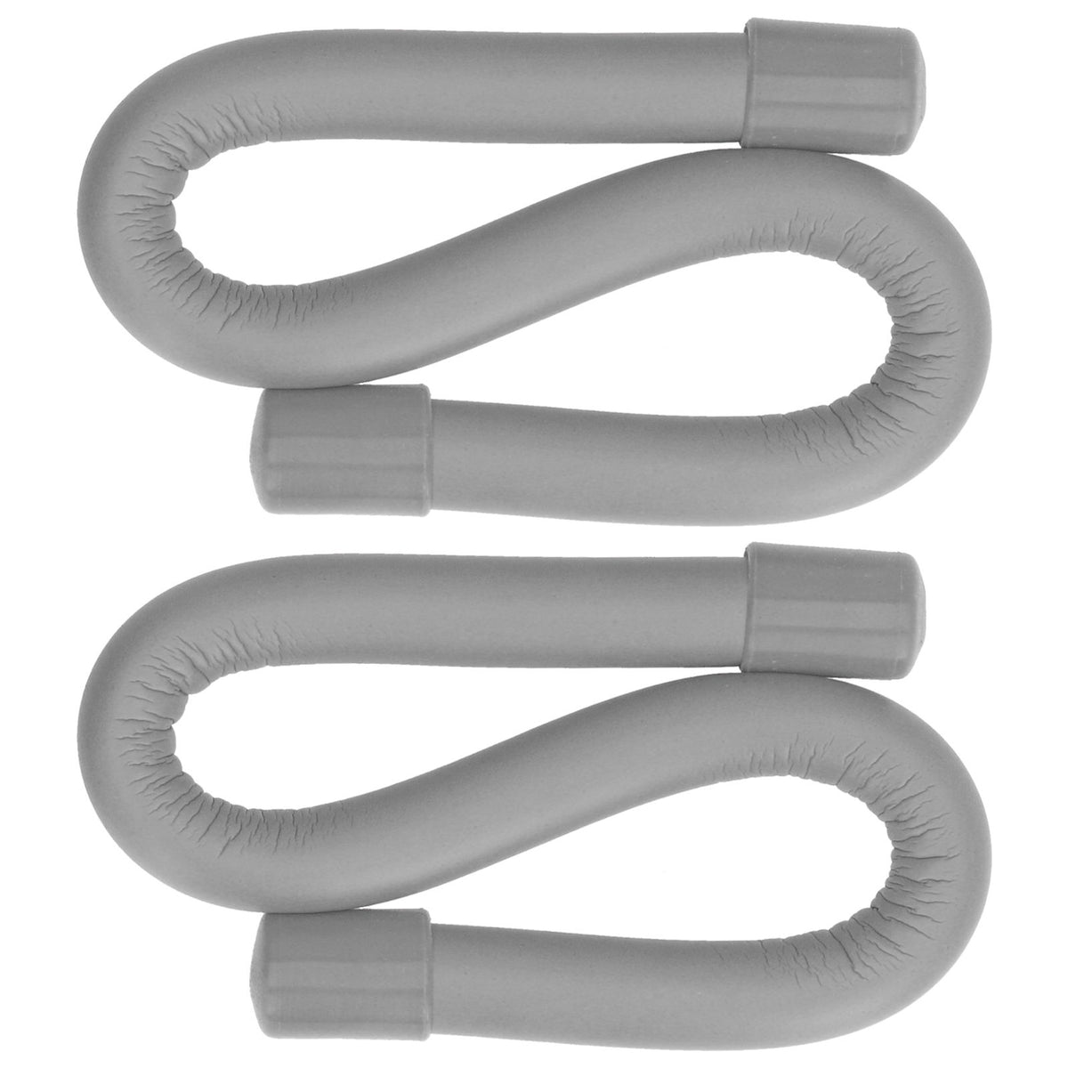 Yoga Weight Ring Elastic Adjustable Durable Household Unisex Wrist Weights for Sports RunningGrey (240gx2)
