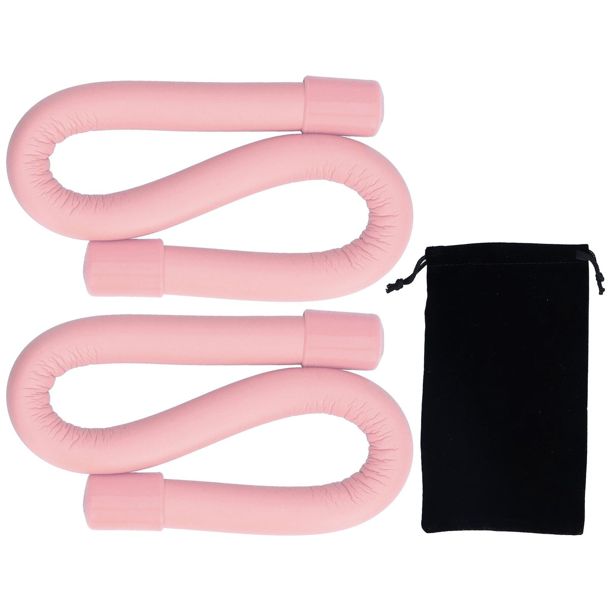 Yoga Weight Ring Elastic Adjustable Durable Household Unisex Wrist Weights for Sports RunningPink (340gx2)