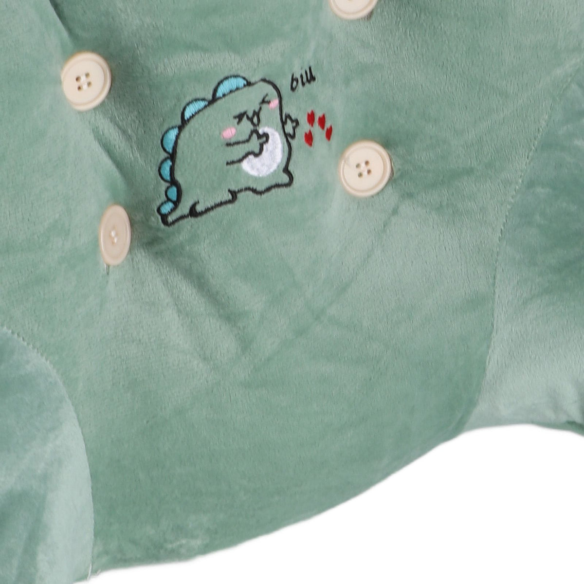 Backrest Pillow Washable Removable Cover Soft Cartoon Animal Back Support Cushion for Office Chair Bedside Dinosaur
