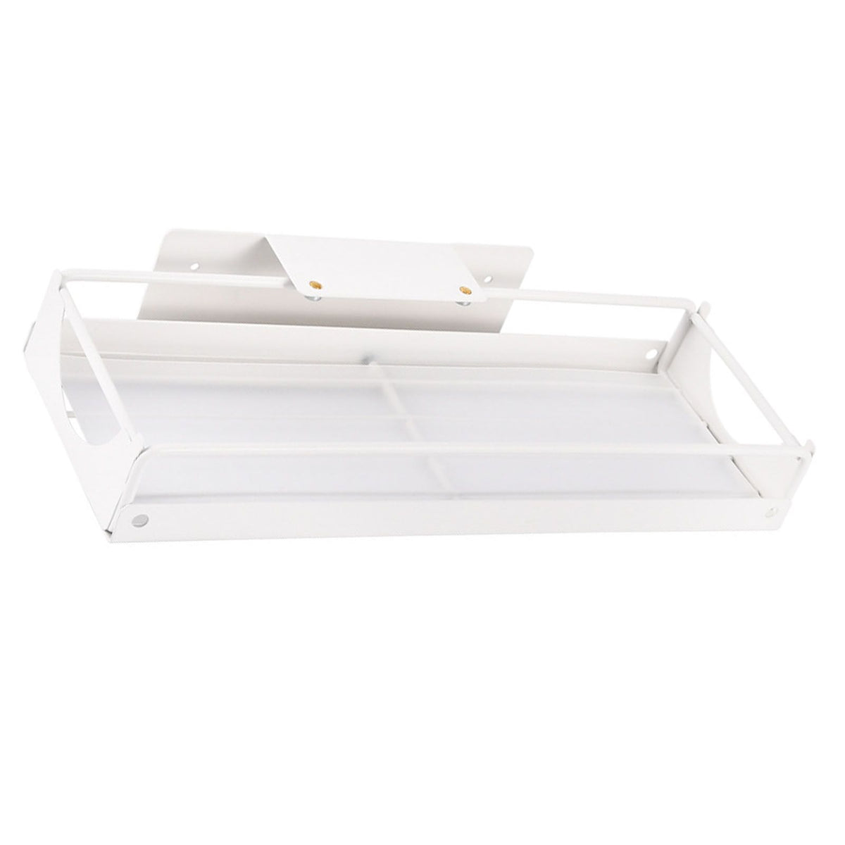 Pull Out Cabinet Organizer Carbon Steel Under Sink Side Sliding Basket Slide Out Storage Shelf with Strong Adhesive for Kitchen Bathroom Pantry