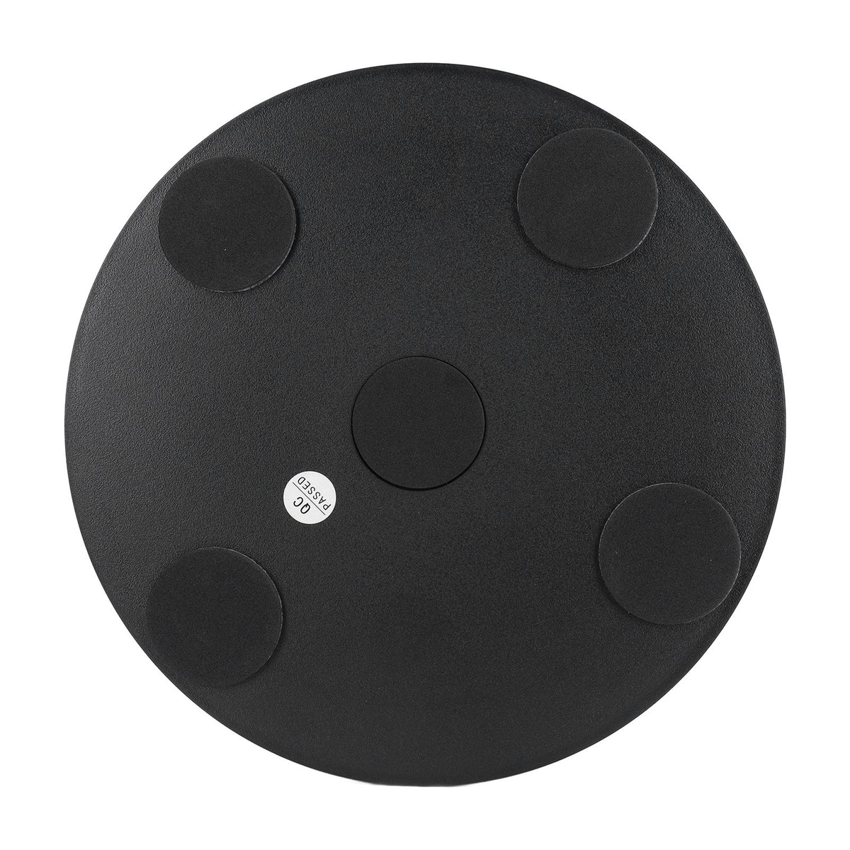 360 Degree Rotating Display Stand Speed and Direction Adjustable USB Powered 22cm Electric Rotating Turntable with Colorful Light Black