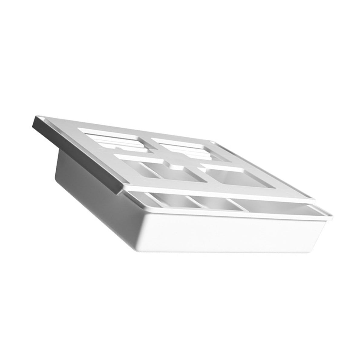 Under Desk Drawer Stylish Minimalism Style Multi Compartments Under Desk Storage Box for Cutlery Office Supplies Stationery and Cosmetic