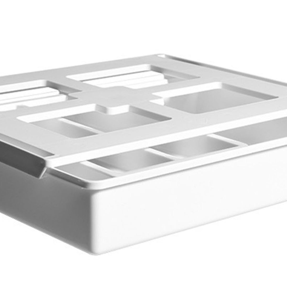 Under Desk Drawer Stylish Minimalism Style Multi Compartments Under Desk Storage Box for Cutlery Office Supplies Stationery and Cosmetic