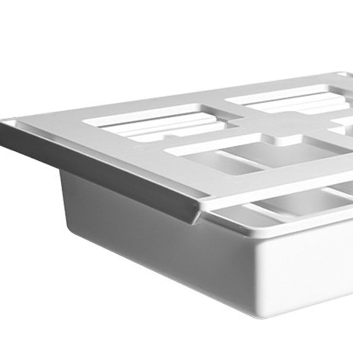 Under Desk Drawer Stylish Minimalism Style Multi Compartments Under Desk Storage Box for Cutlery Office Supplies Stationery and Cosmetic