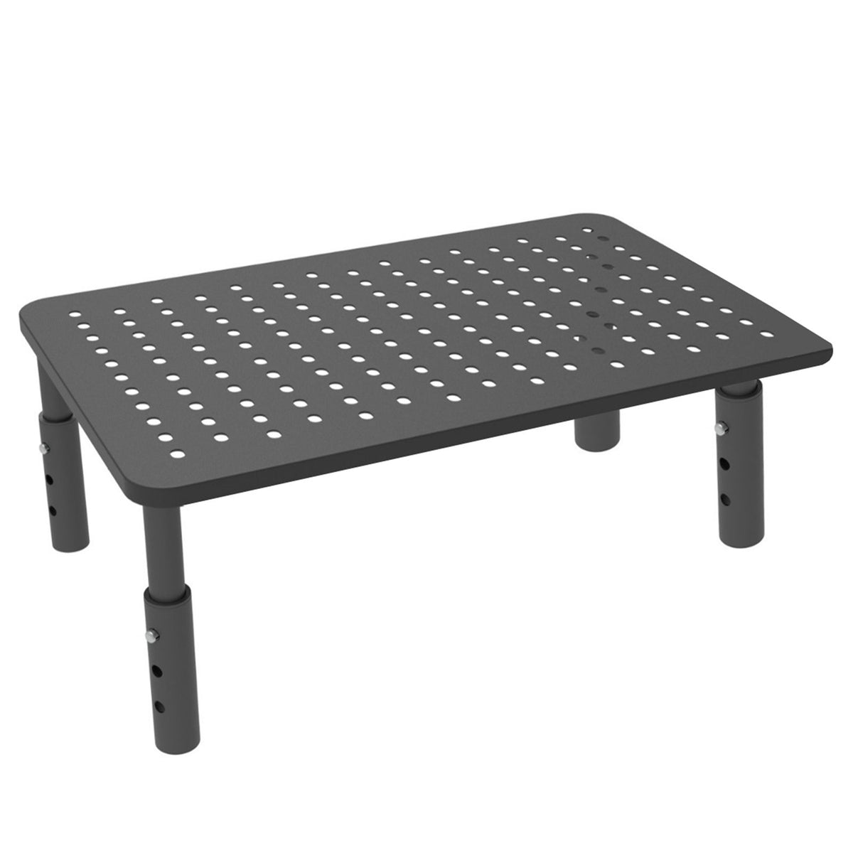 Desk Computer Stand Height Adjustable Metal Good Heat Dissipation Anti Slip Pad Desk Laptop Riser for Study Room Office