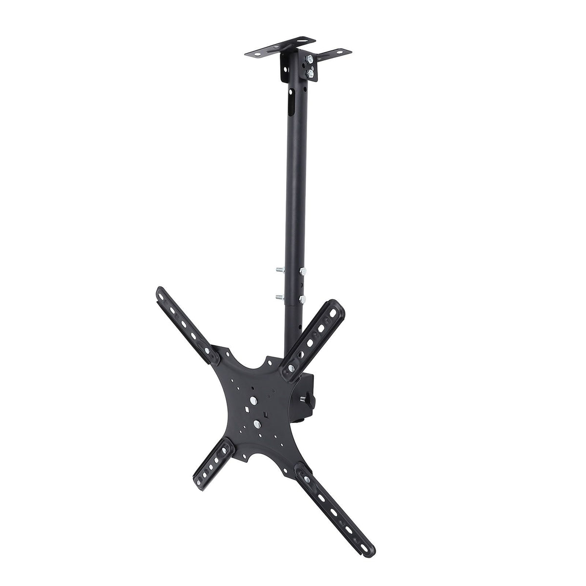TV Ceiling Mount Bracket Adjustable Height Fits Most Flat Panel Televisions Home Bars Restaurants Fitness Centers School Use DN04