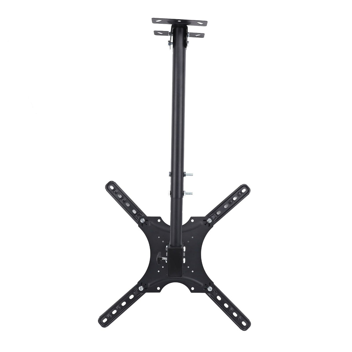 TV Ceiling Mount Bracket Adjustable Height Fits Most Flat Panel Televisions Home Bars Restaurants Fitness Centers School Use DN04