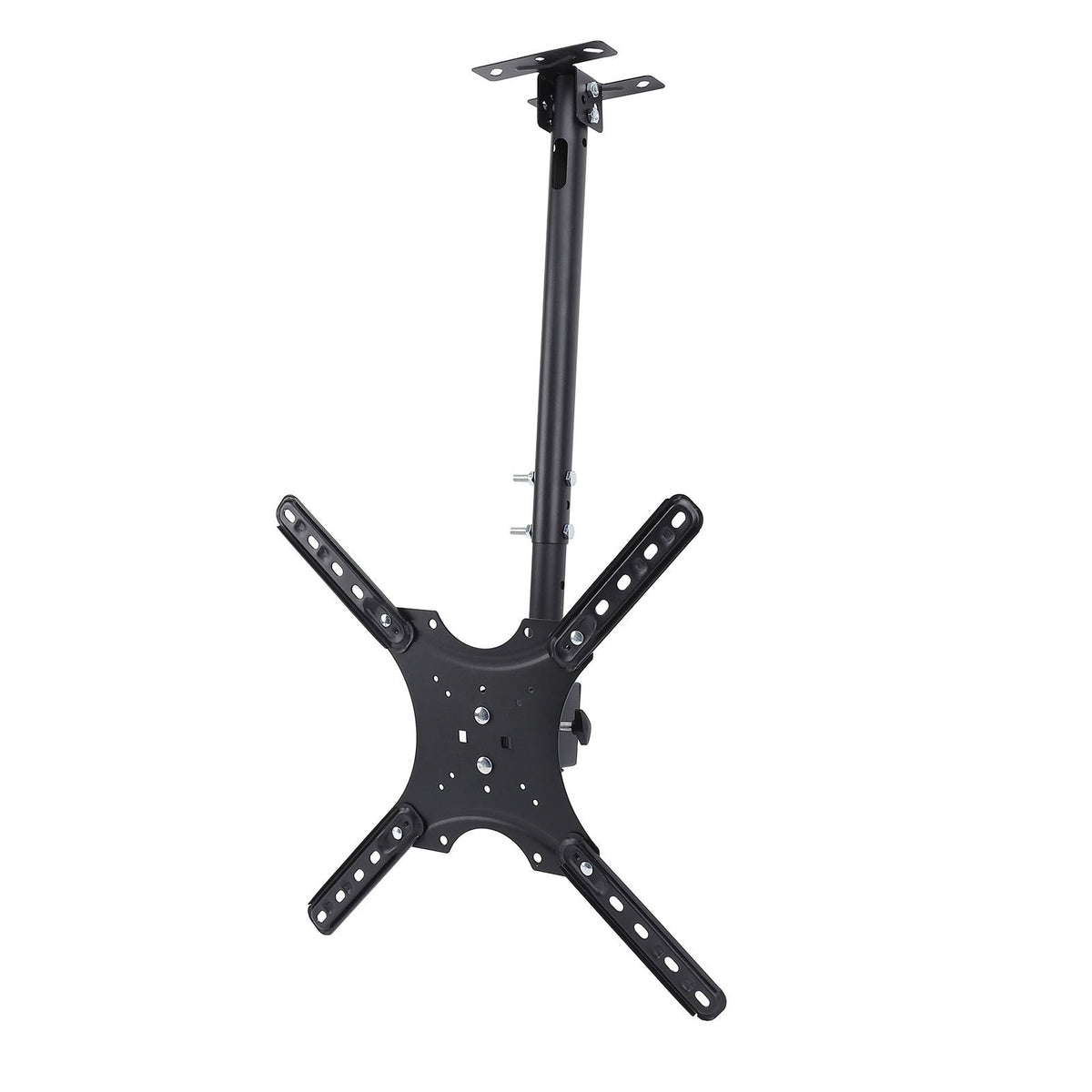 TV Ceiling Mount Bracket Adjustable Height Fits Most Flat Panel Televisions Home Bars Restaurants Fitness Centers School Use DN04