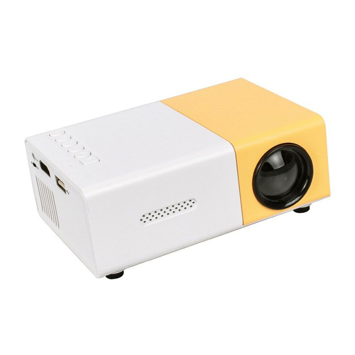 Mini Projector YG300 1080P HD LED Portable Home Theater Movie Projector for Office Travel AU Plug 110‑220V