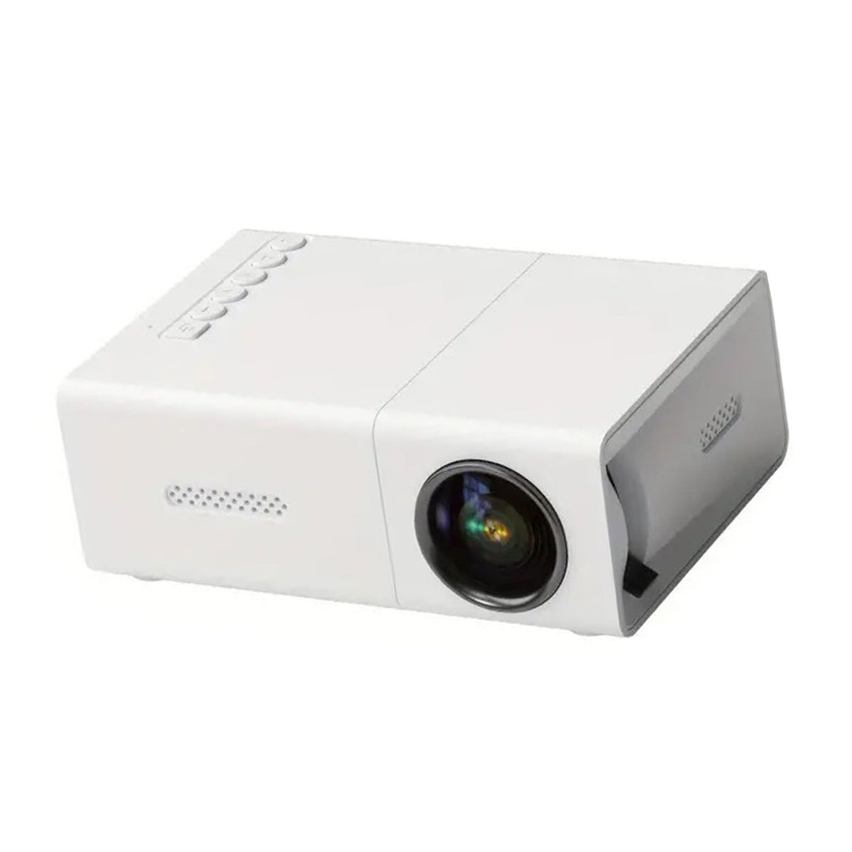 Mini Projector 1080P HD Portable Multimedia Projector USB HD Multimedia Interface Support for Home Office Outdoor Indoor AU Plug 110‑220V