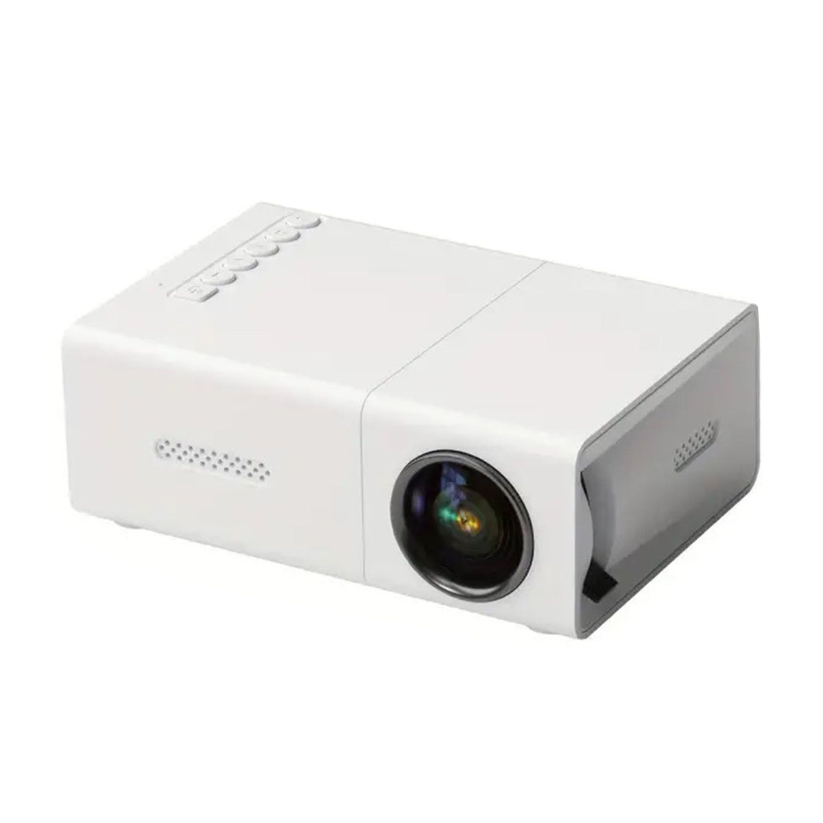 Mini Projector 1080P HD Portable Multimedia Projector USB HD Multimedia Interface Support for Home Office Outdoor Indoor AU Plug 110‑220V