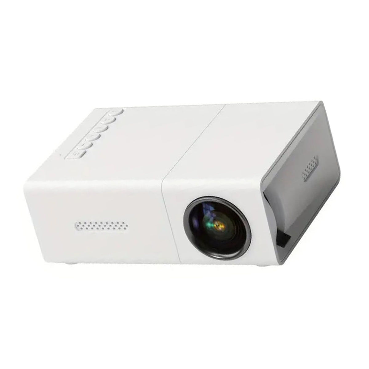 Mini Projector 1080P HD Portable Multimedia Projector USB HD Multimedia Interface Support for Home Office Outdoor Indoor AU Plug 110‑220V