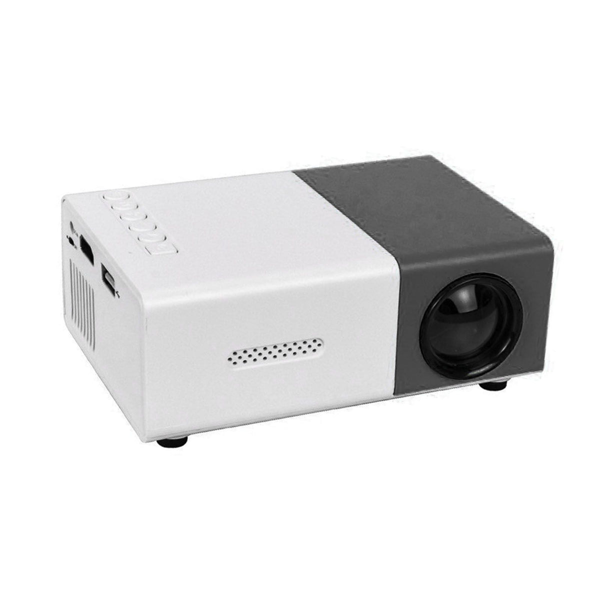 HD 1080P Mini Projector with LED Home Theater Portable Video Projector for AV USB Smartphone Laptop AU Plug 110‑220V