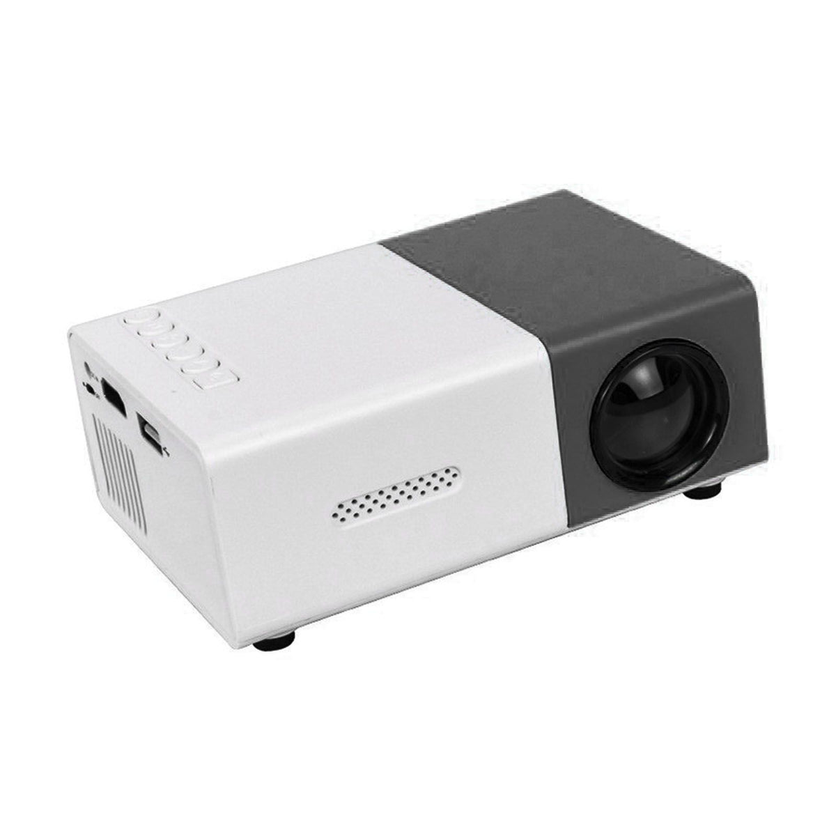 HD 1080P Mini Projector with LED Home Theater Portable Video Projector for AV USB Smartphone Laptop AU Plug 110‑220V