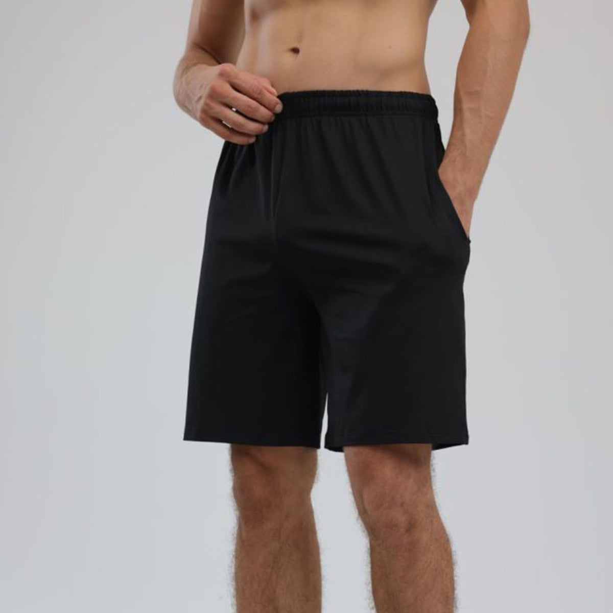 Sports Shorts Comfortable Men Athletic Shorts Loose Casual Style Shorts for Summer Black XXXL
