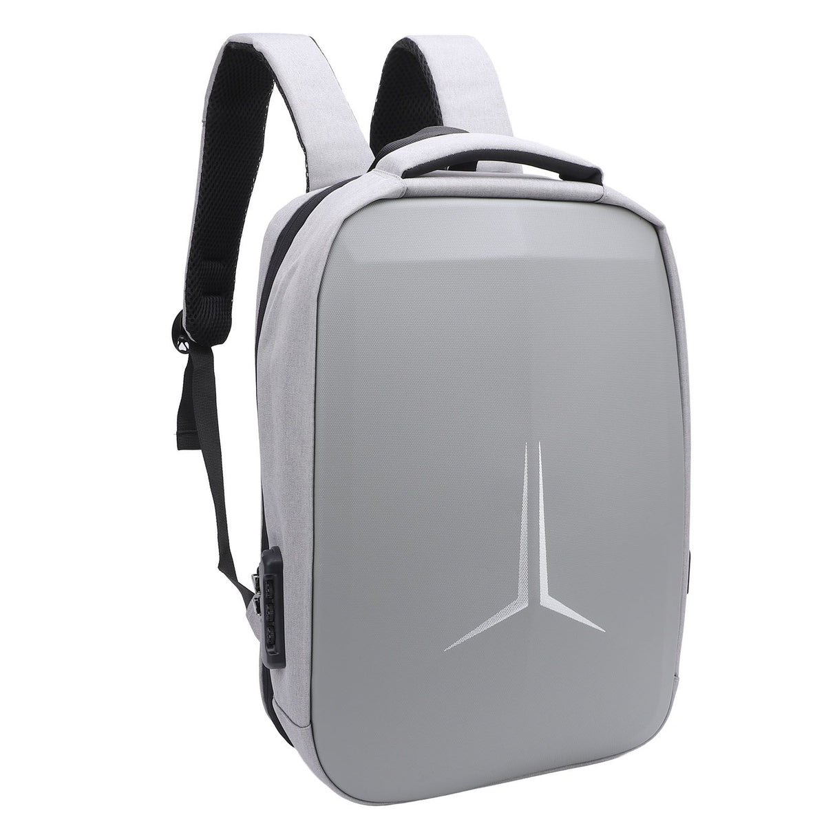 Satellite Travel Bag Anti Theft Laptop Backpack Dish Router Accessories Storage with USB Charging Port Water Resistant Multi Functional