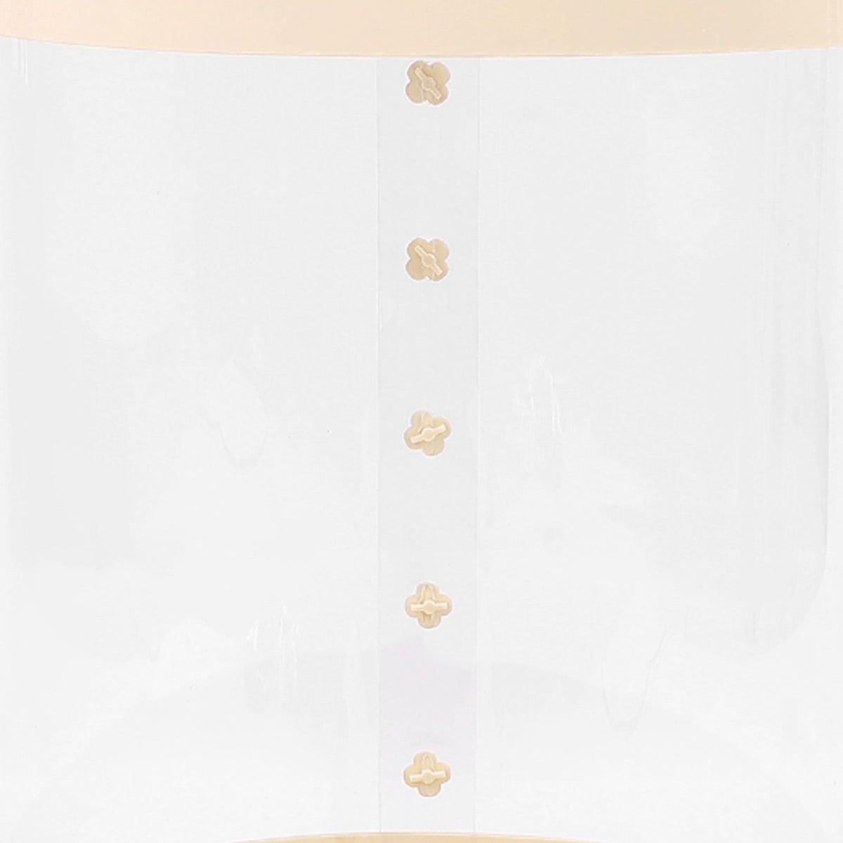Stuffed Animal Storage Tube 65cm Plastic Transparent Plush Toy Organizer Display Bucket for Playroom Bedroom Yellow