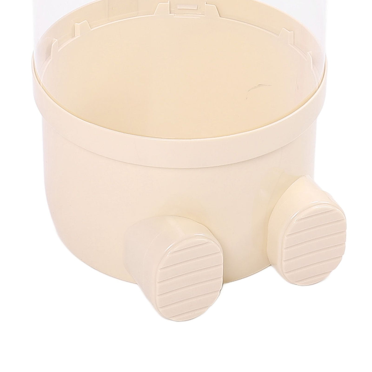 Stuffed Animal Storage Tube 65cm Plastic Transparent Plush Toy Organizer Display Bucket for Playroom Bedroom Yellow