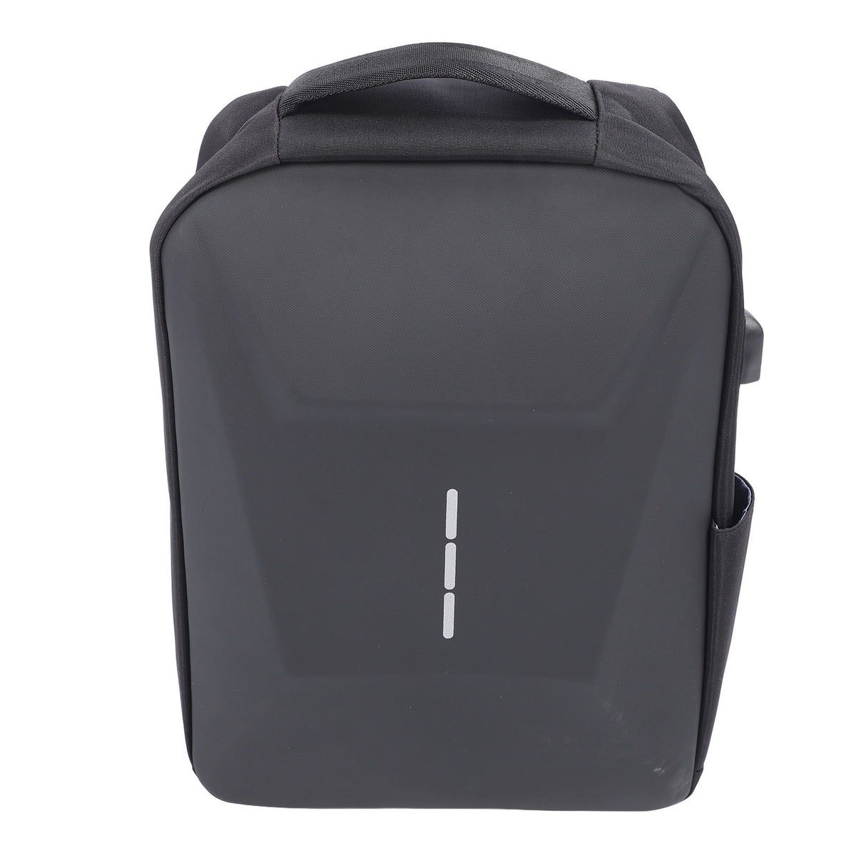 Backpack with USB Charging Port Black Water Resistant Anti Theft Password Lock Storage Backpack for Satellite Accessories Laptop