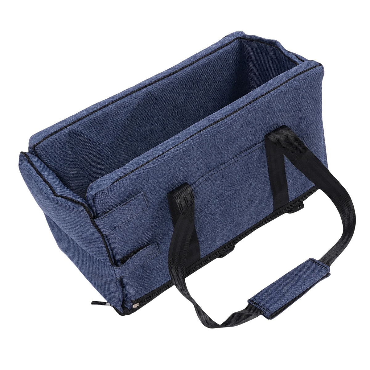 Pet Car Seat Travel Bed Detachable Washable Car Center Console Dog Seat for Small Dog Cat Multifunctional Use