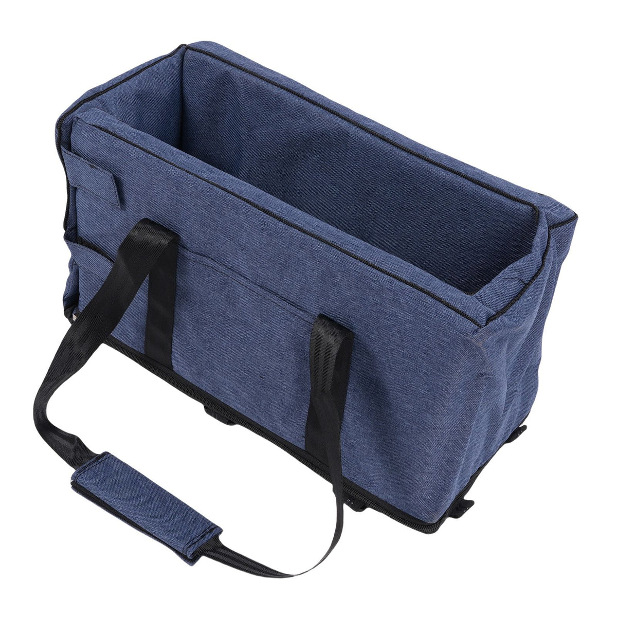 Pet Car Seat Travel Bed Detachable Washable Car Center Console Dog Seat for Small Dog Cat Multifunctional Use