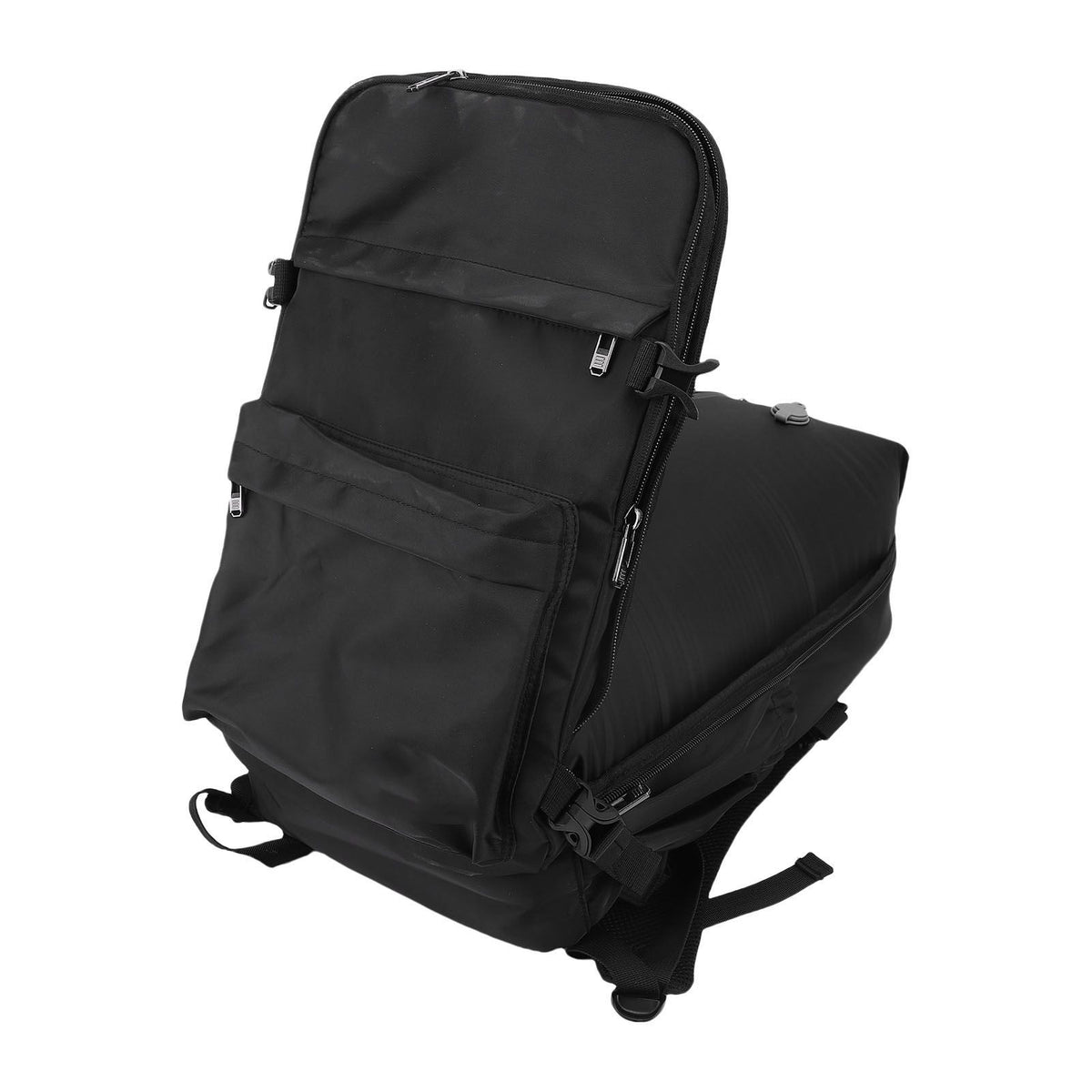 Vacuum Travel Backpack with Pump for Women Men Laptop Water Proof Work Compression Bag Casual Daypack