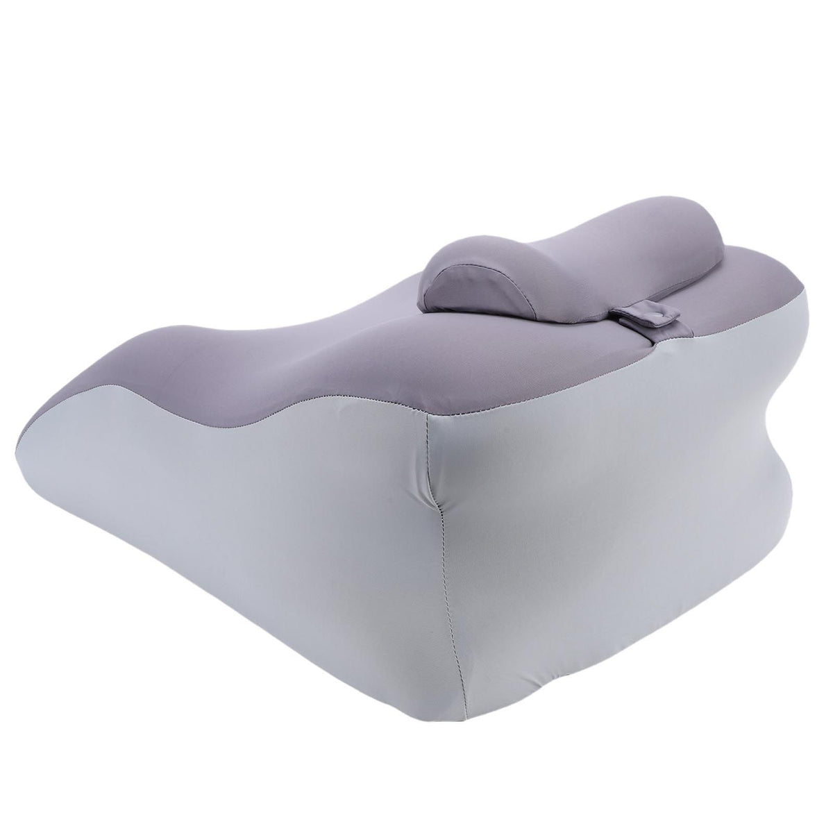 Reading Pillow for Bed Back Support Pillow Multifunctional Sitting Lying Memory Foam Pillow for Abdomen Lumbar Back Grey