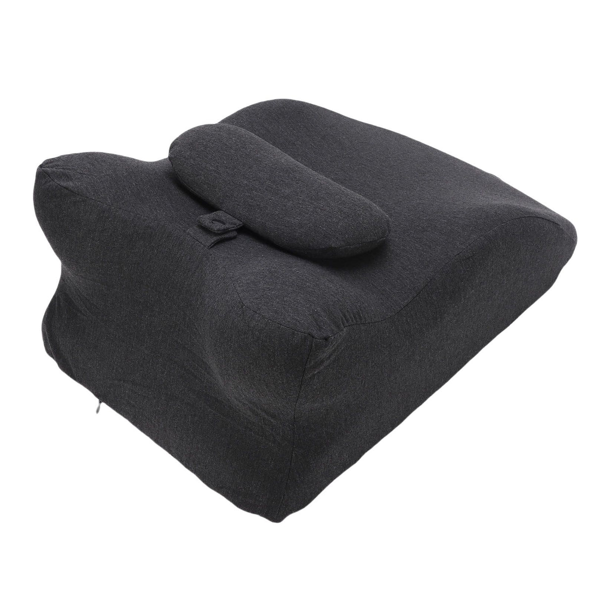 Wedge Prone Pillow Multifunctional Ergonomic Memory Foam Bed Sitting Up Reading Pillow for Headboard Washable