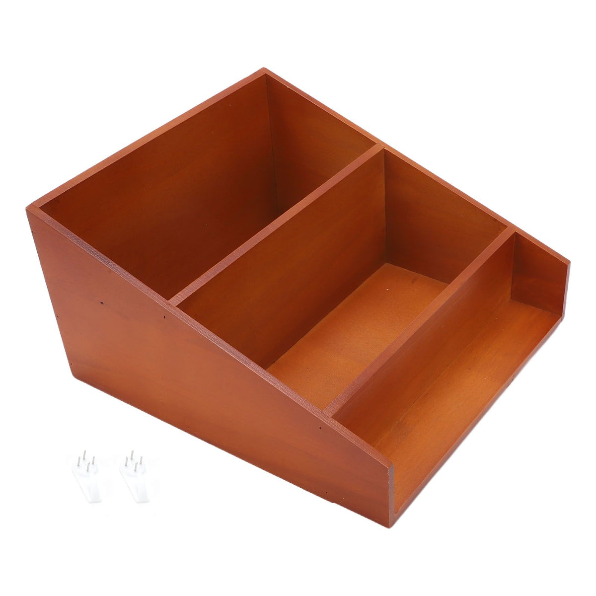 3 Tier Trinket Display Shelf for Wall Countertop Vintage Wooden Shelf Rack for Collectibles Perfume Makeup