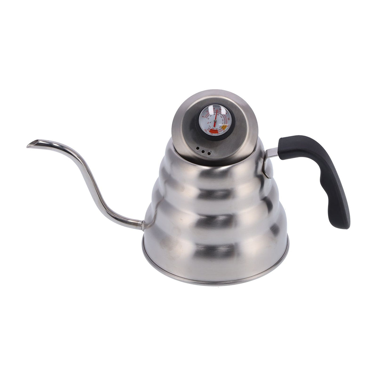 Coffee Pot 1200ML Stainless Steel Pot with Thermometer Gooseneck Hand Coffee Pot Coffee Utensils