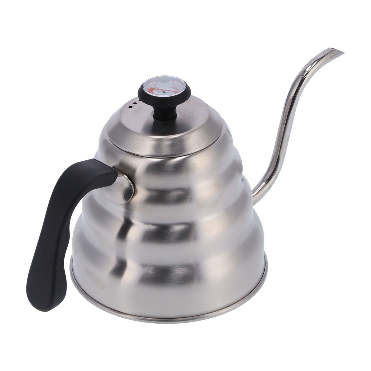 Coffee Pot 1200ML Stainless Steel Pot with Thermometer Gooseneck Hand Coffee Pot Coffee Utensils