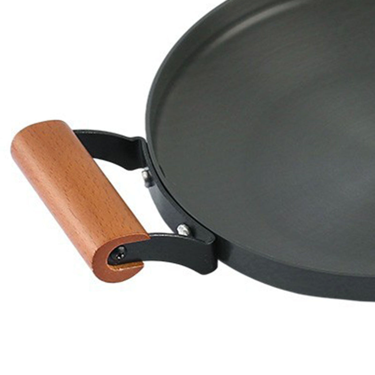 Aluminum Alloy Braiser Multifunction Induction Cooking Fry Pan with Dual Handles Cookwares for Commercial Home Kitchen 26cm / 10.2in