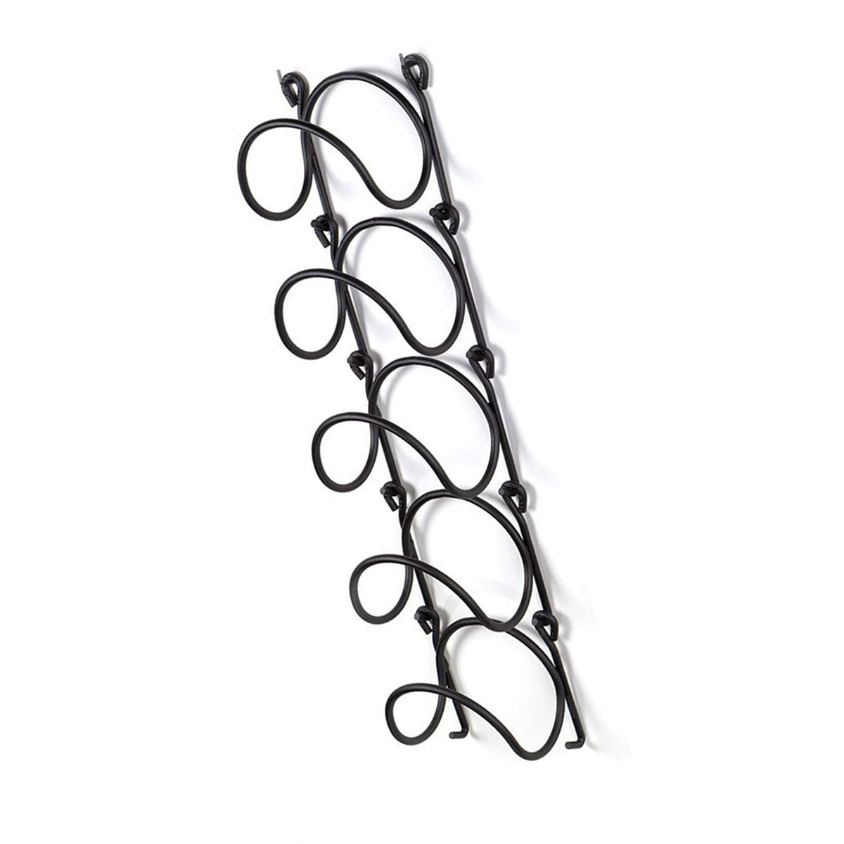 Wall Mounted Wine Rack Multipurpose Wrought Iron Towel Holder