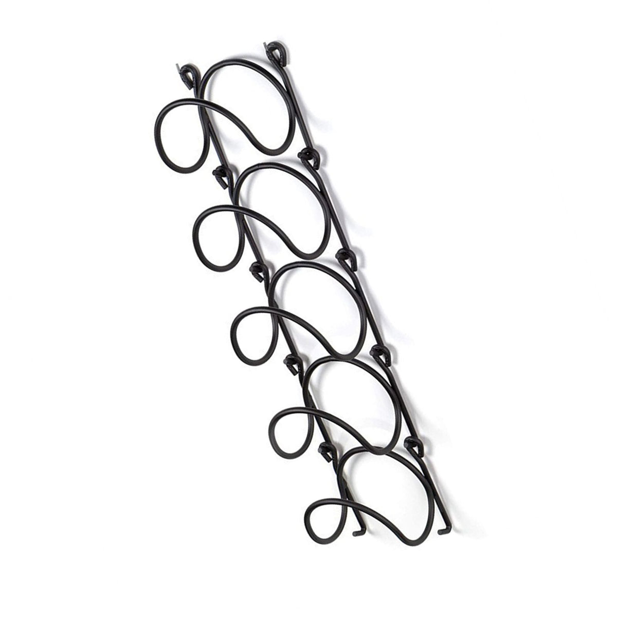 Wall Mounted Wine Rack Multipurpose Wrought Iron Towel Holder